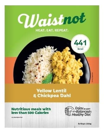 Waistnot Yellow Lentil & Chickpea Dahl