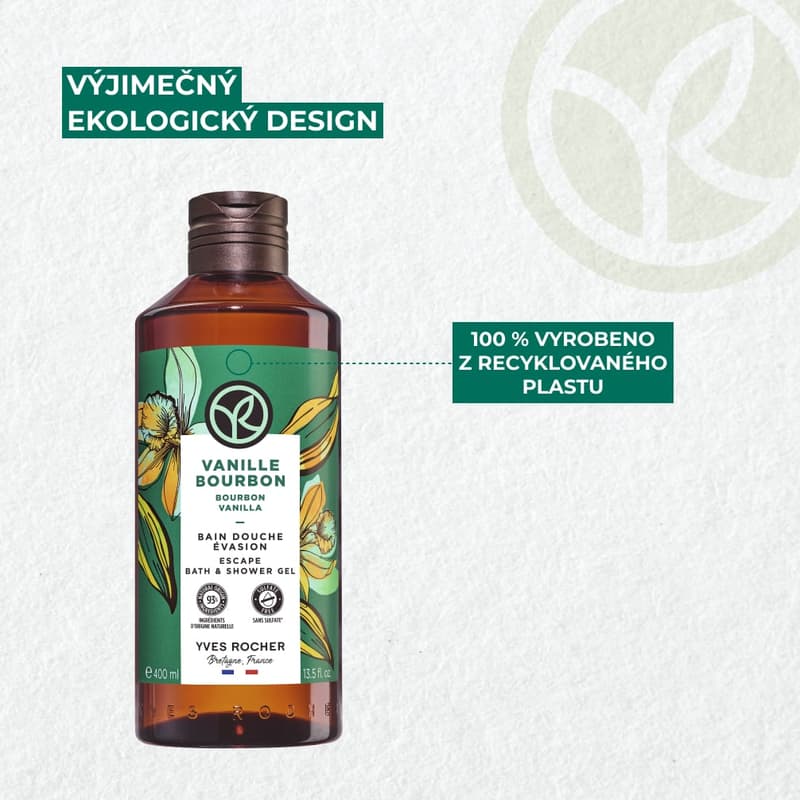 Yves Rocher Sprchový gel vanilka