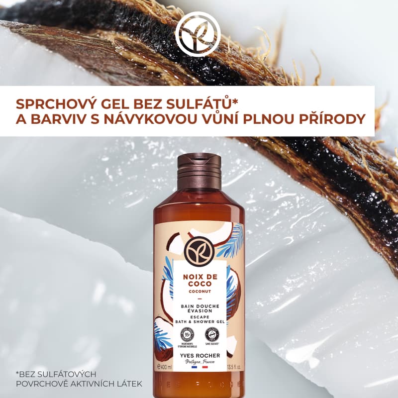 Yves Rocher Shower gel Coconut