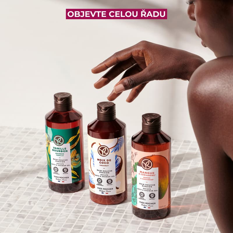 Yves Rocher Sprchový gel malina & máta