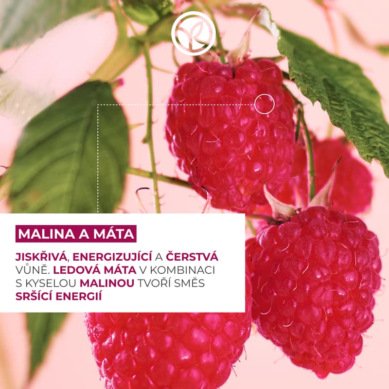 Yves Rocher Sprchový gel malina & máta