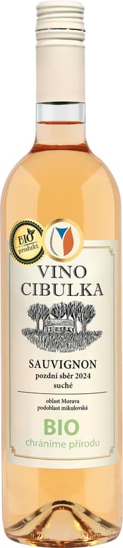 Vino Cibulka BIO Sauvignon 2024 pozdní sběr