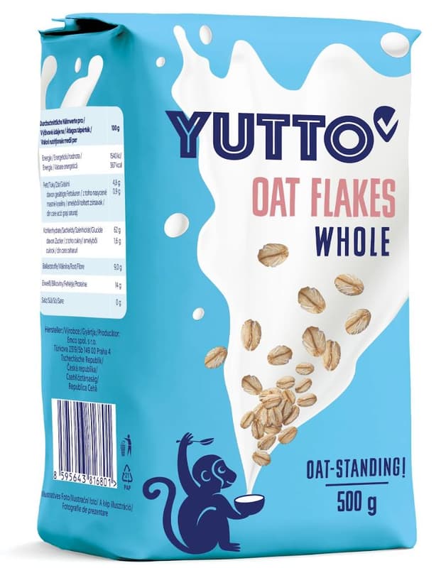 Yutto Oat flakes whole
