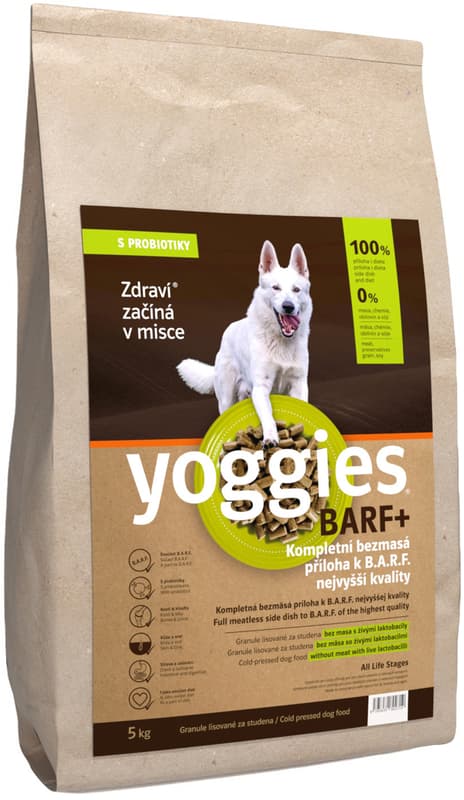 Yoggies BARF+ side dish for raw meat, cold-pressed granules with probiotics