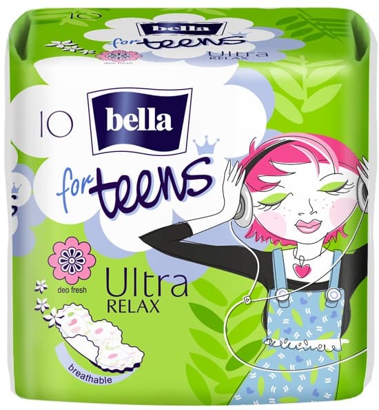 Bella Ultra Relax For Teens pads