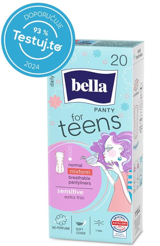 Bella For Teens Slip Sensitive slip pads