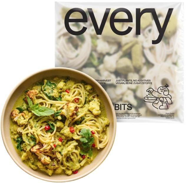 Every. Green curry noodles (frozen)