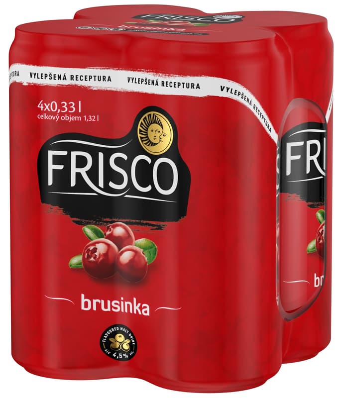 Frisco Cranberry 4×0,33 l can