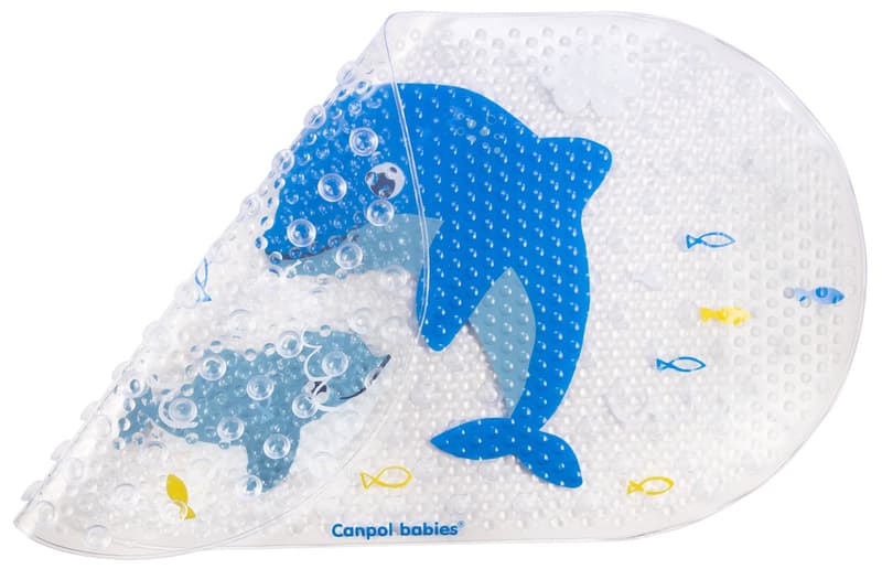 Canpol babies Anti-slip bath mat LOVE&SEA blue