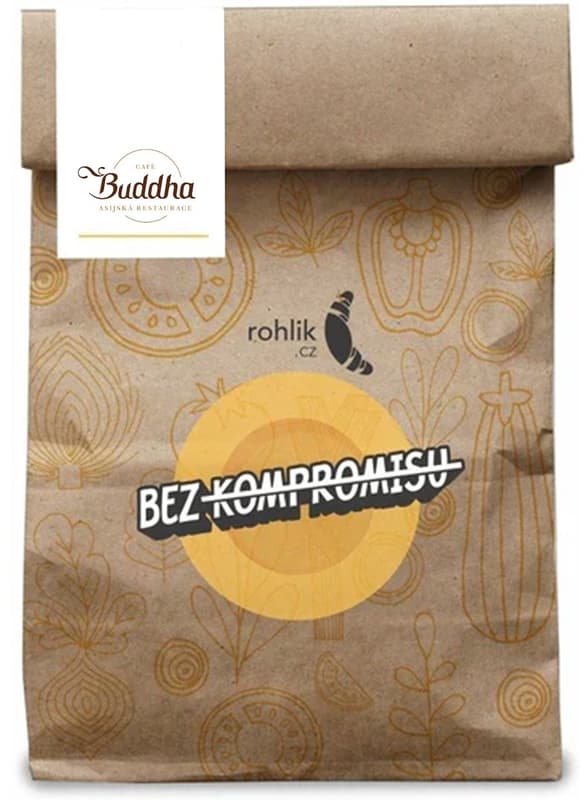 Rohlik.cz Toasted Thai rice with vegetables, tofu and green curry from Café Buddha