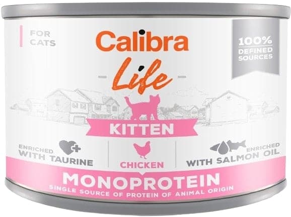 Calibra Cat Life can Kitten Chicken