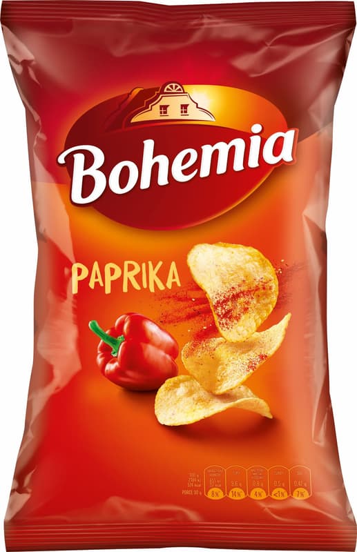 Bohemia chips with paprika flavor