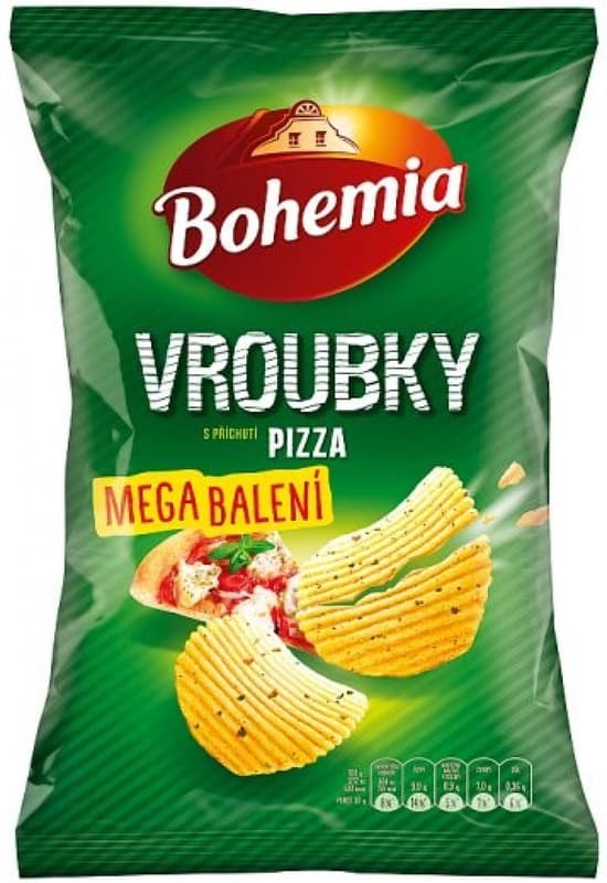 Bohemia chips with pizza flavor