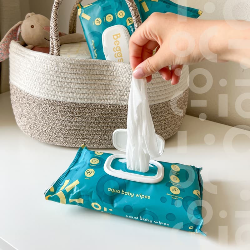 Beggs flushable wet wipes (64 pcs)