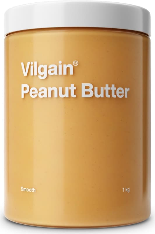 Vilgain Organic Peanut Butter  Smooth Peanuts 