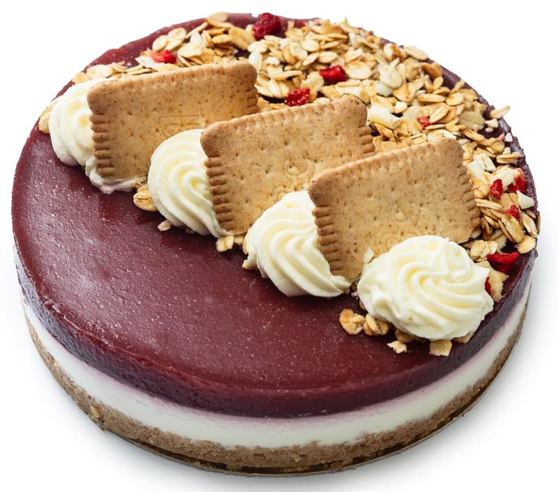 Rohlik.cz Mini Curd cake with strawberries