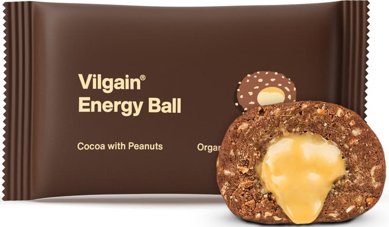 Vilgain Organic Energy Ball  cocoa with peanut butter 