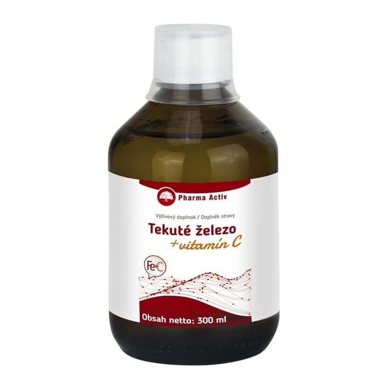 Koloidní železo + vitamín C 300ml