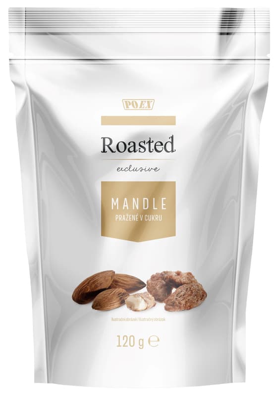 Poex Roasted almods in sugar crust
