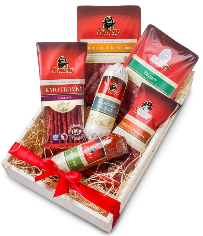 Kmotr Gift box of sausages