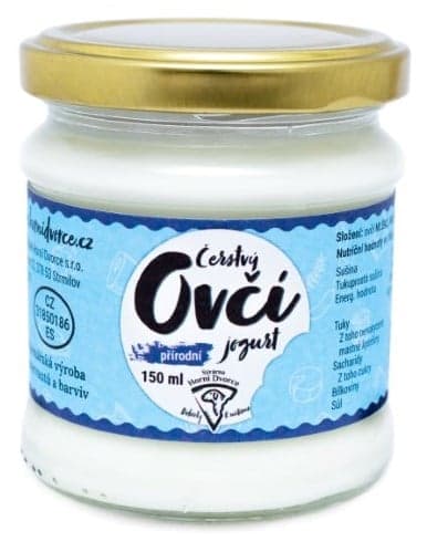 Statek Horní Dvorce Yougurt from sheep milk