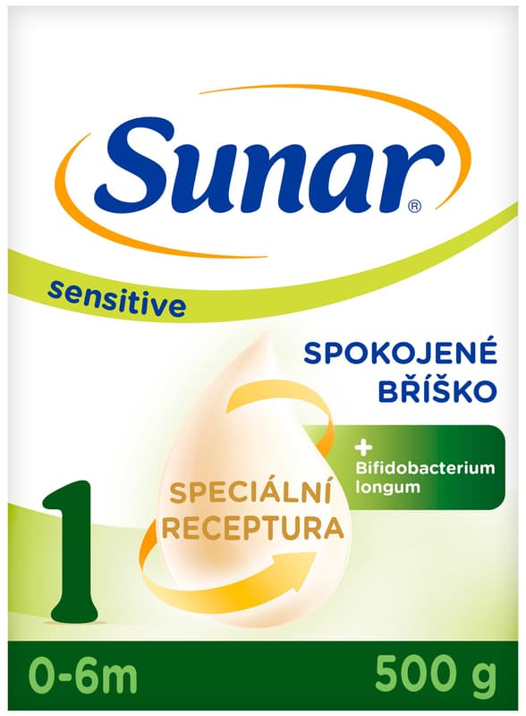 Sunar Sensitive 1, infant milk from birth