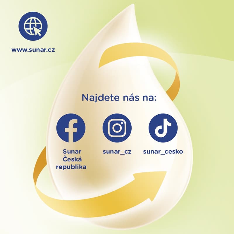 Sunar Sensitive 1, infant milk from birth