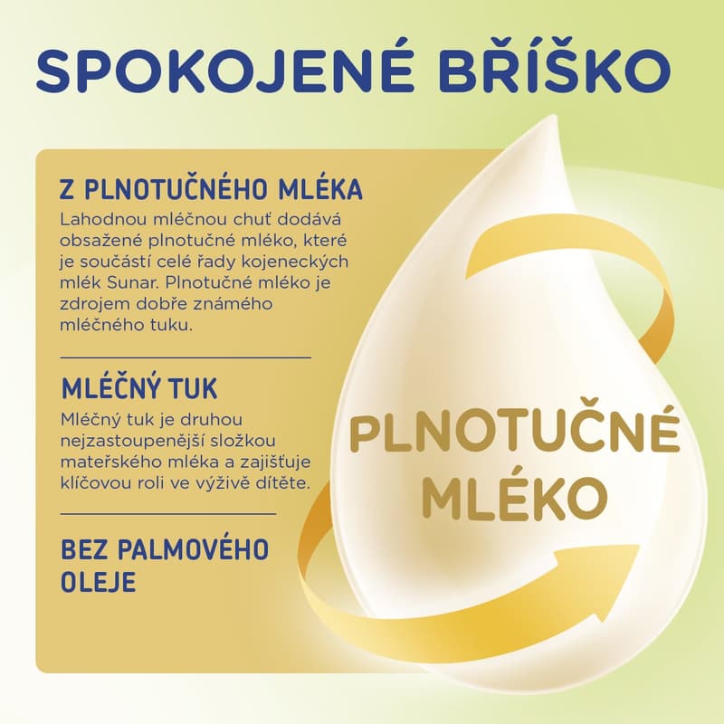 Sunar Sensitive 3 batolecí mléko