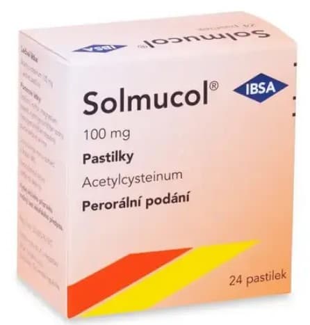 SOLMUCOL 100MG pastilka 24