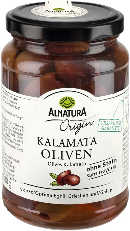 Alnatura BIO pitted Kalamata olives