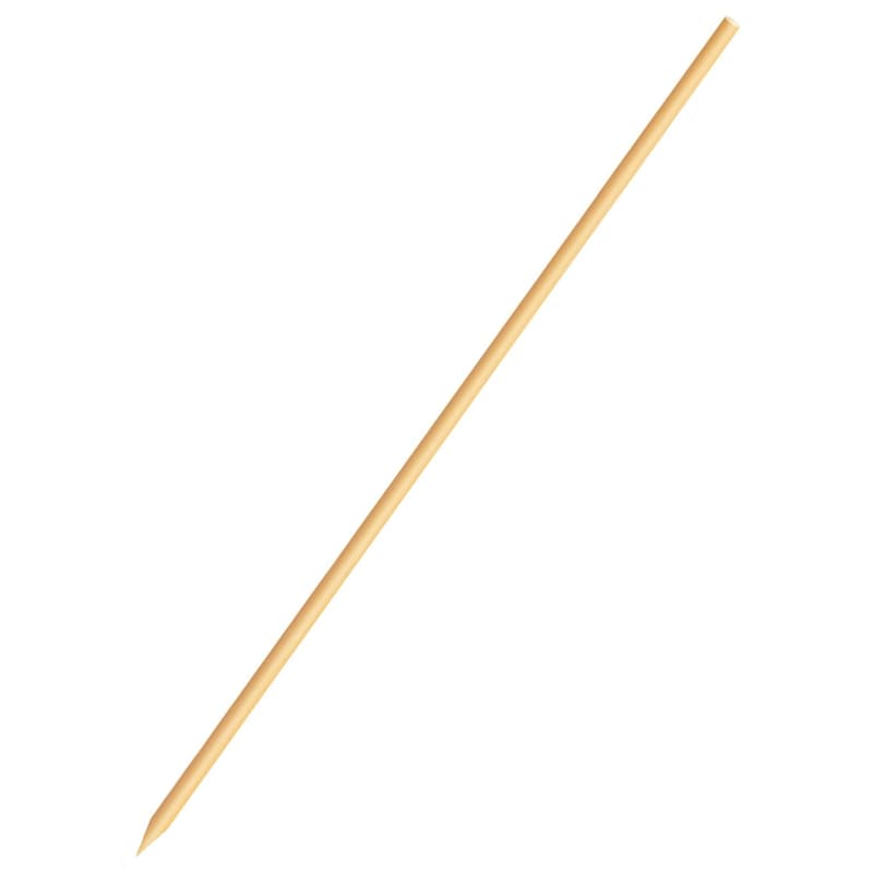 Wooden skewers sharpened 3 mm × 30 cm