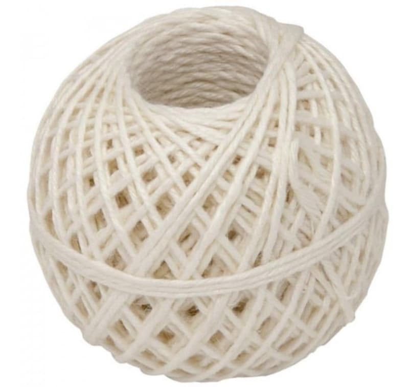 Flax twine for food