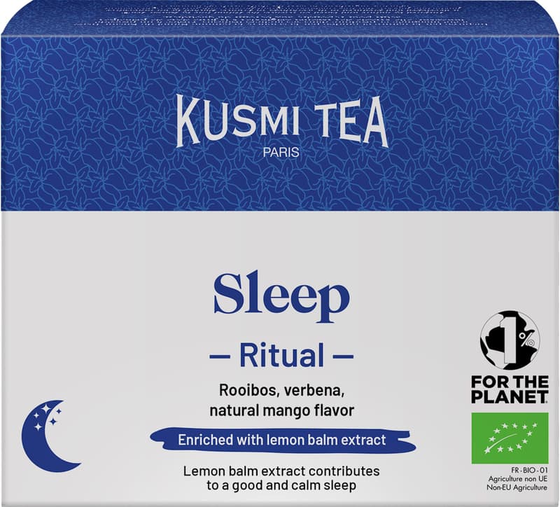 KUSMI TEA Organic Sleep box with 18 sachets