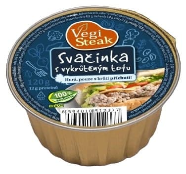 Vegi Steak Svačinka s vykrůtěným tofu