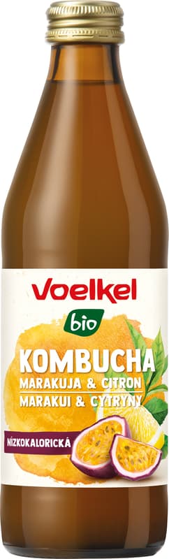 Voelkel BIO kombucha marakuja a citron
