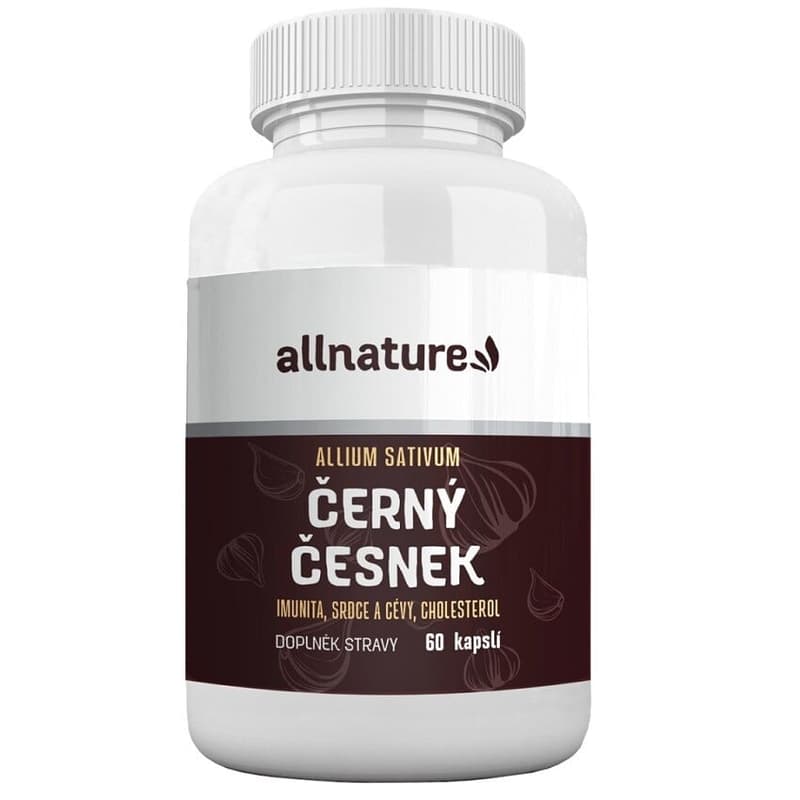 Allnature Black Garlic cps.60