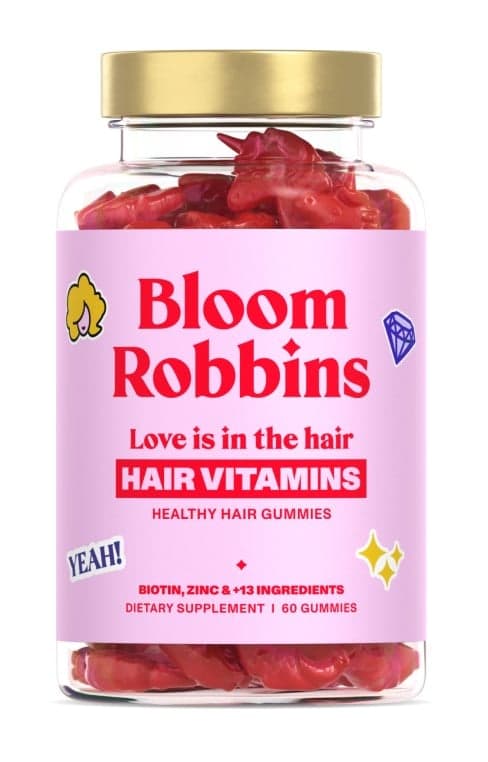 Bloom Robbins LOVE is in the HAIR - gumídci s biotinem 60ks