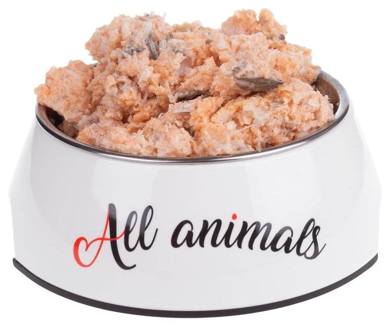 Salmon minced