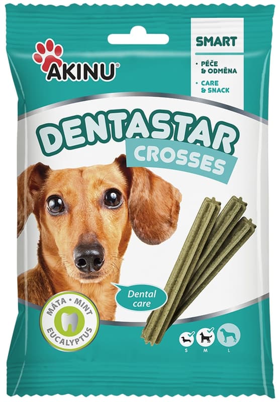 Akinu Dentastar Mini Treat for small and medium breed dogs