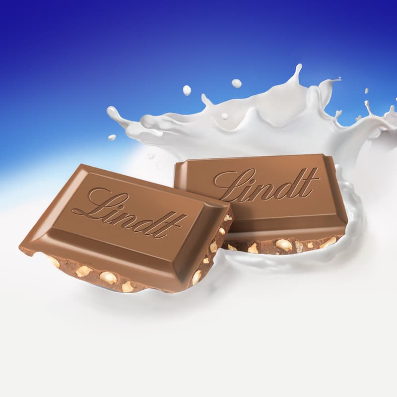 Lindt Classic Milk Chocolate with Hazelnuts