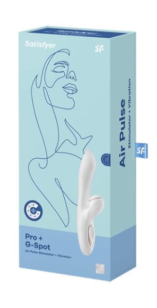 Satisfyer G-spot Rabbit podtl.duální vibrátor bílý