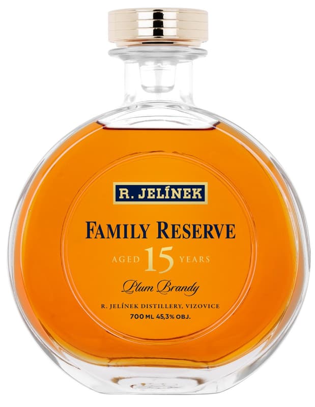 R. JELÍNEK Slivovice Family reserve 15y 45,3% obj.