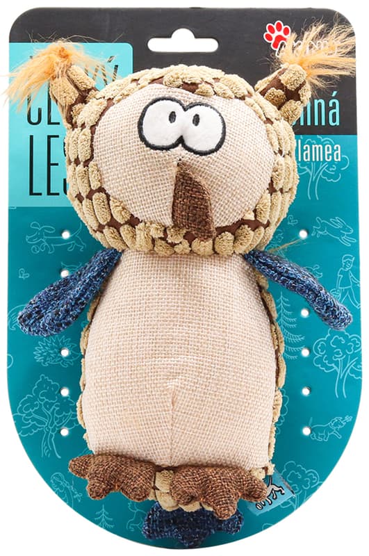 Akinu Český les textile owl for dogs