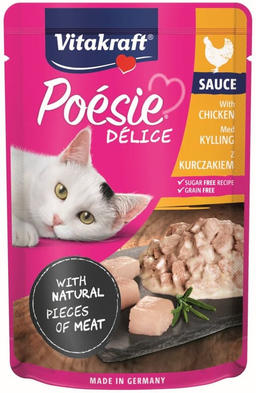 Vitakraft Poésie Délice Complete food for cats with chicken