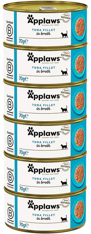 Applaws Cat konzerva tuňák pro kočky (6×70 g)