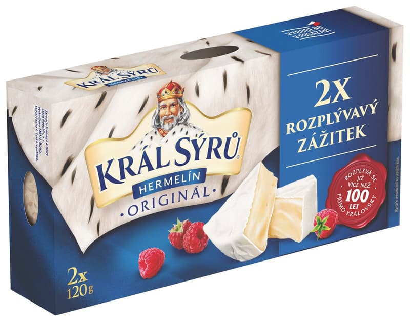 Král sýrů Duopack 2×120 g