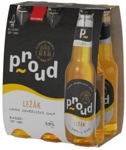 Proud lager bottle