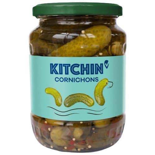 Kitchin Cucumbers in a sweet and sour pickle 3-6 cm