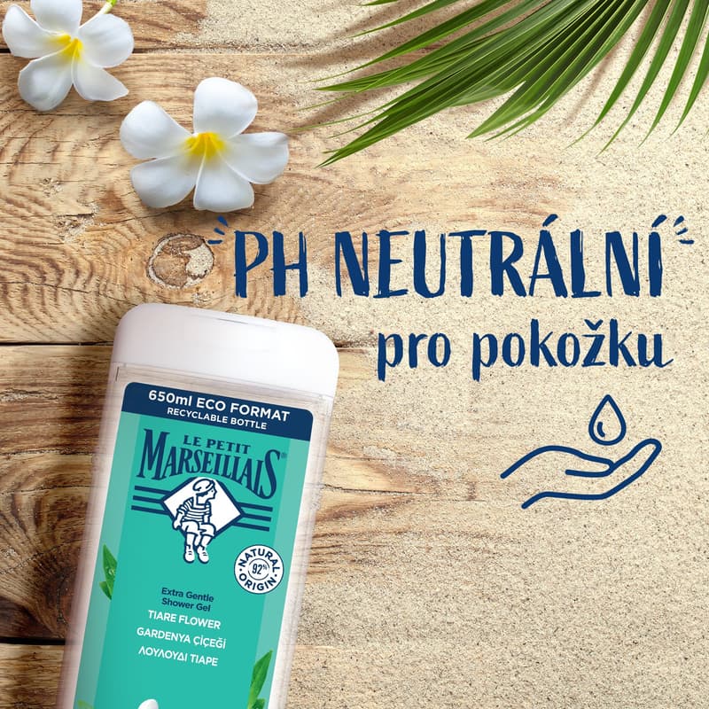 Le Petit Marseillais BIO Sprchový gel květ Tiaré
