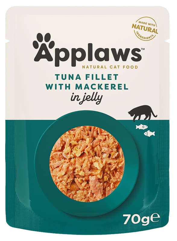Applaws Cat Jelly pouch tuna with mackerel for cats